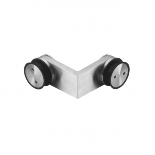Stainless Steel Glass 90° Corner Bracket